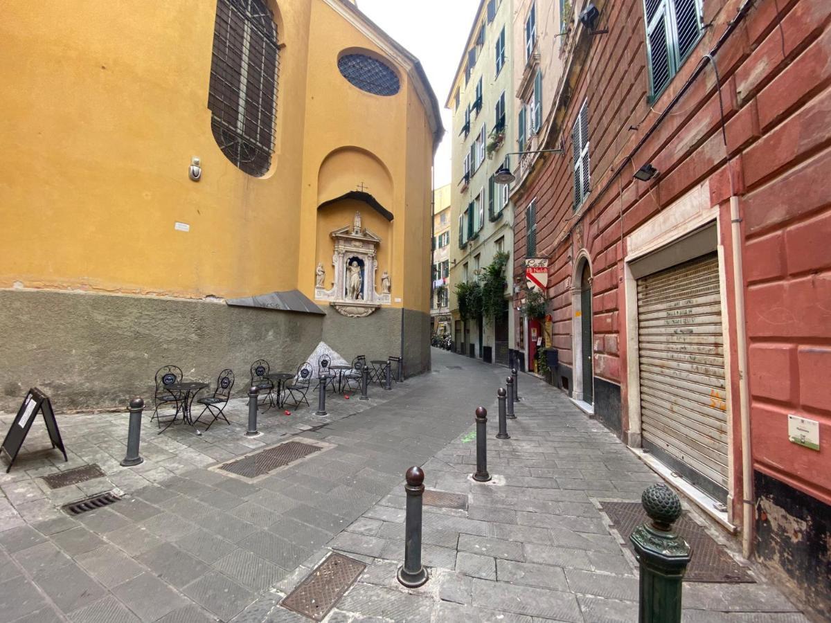 Casaviva- Ampio Appartamento Nei Vicoli Di Genova ภายนอก รูปภาพ