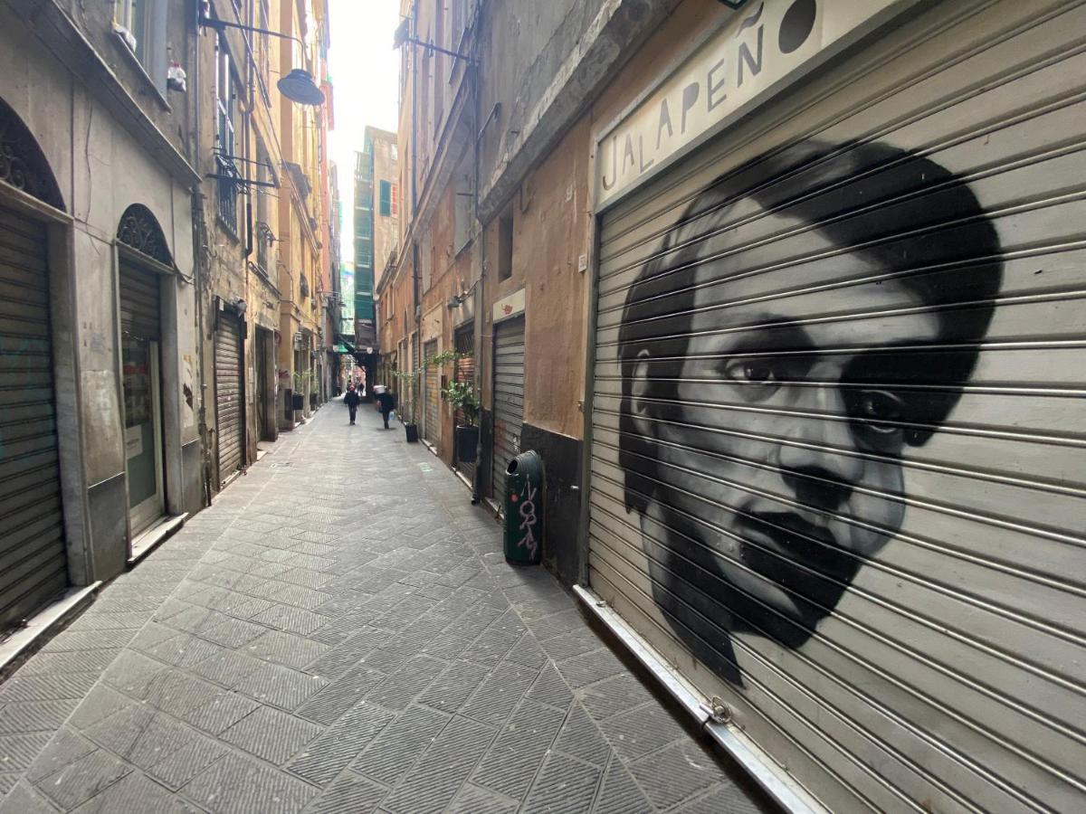 Casaviva- Ampio Appartamento Nei Vicoli Di Genova ภายนอก รูปภาพ